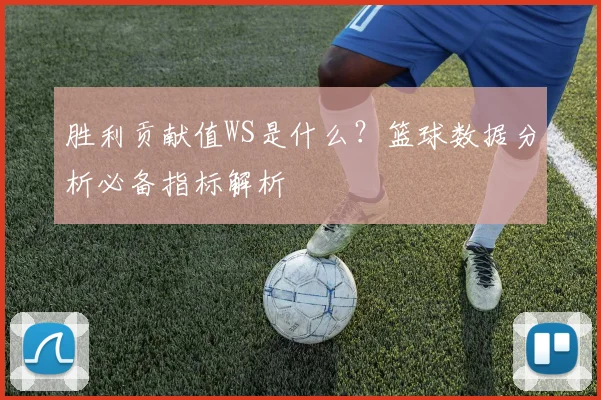 胜利贡献值WS是什么？篮球数据分析必备指标解析
